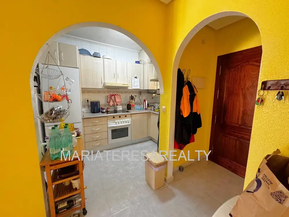 Cocina de Planta baja en venta en Los Alcázares con Aire acondicionado, Jardín privado y Terraza