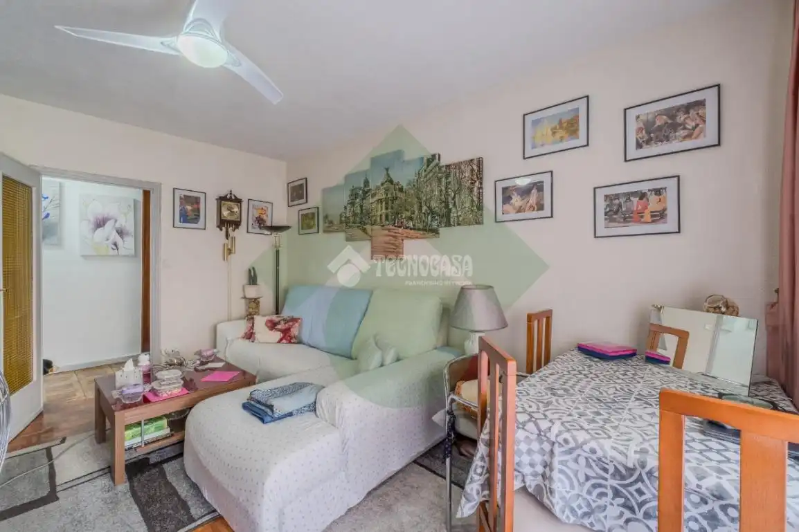 Bedroom of Flat for sale in Madrid  with Heating, Terrace and Balcony