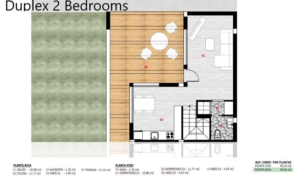 Appartement compact avec terrasse à vendre à Monforte del Cid, imagen 35