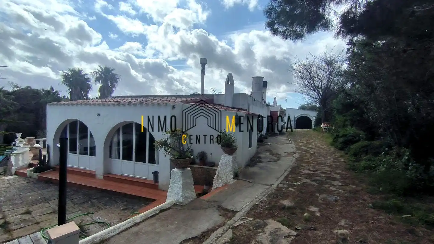 Vista exterior de Finca rústica en venta en Ciutadella de Menorca con Jardín privado, Terraza y Piscina