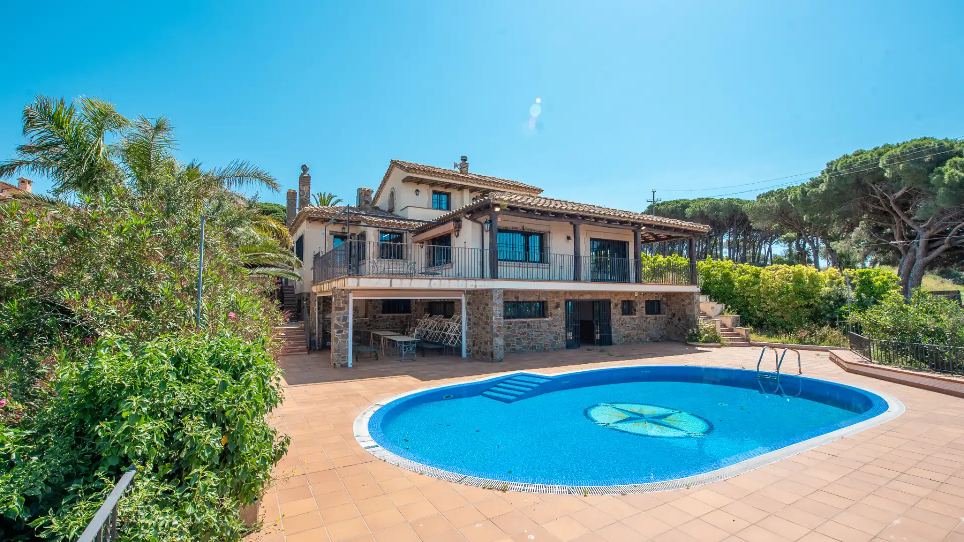 Garden of Houses for rent in Sant Feliu de Guíxols  with Air Conditioner, Heating and Private garden