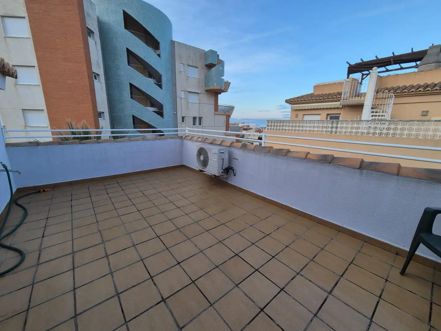 Terrace of Detached homes for sale in Oliva  with Air Conditioner, Heating and Private garden