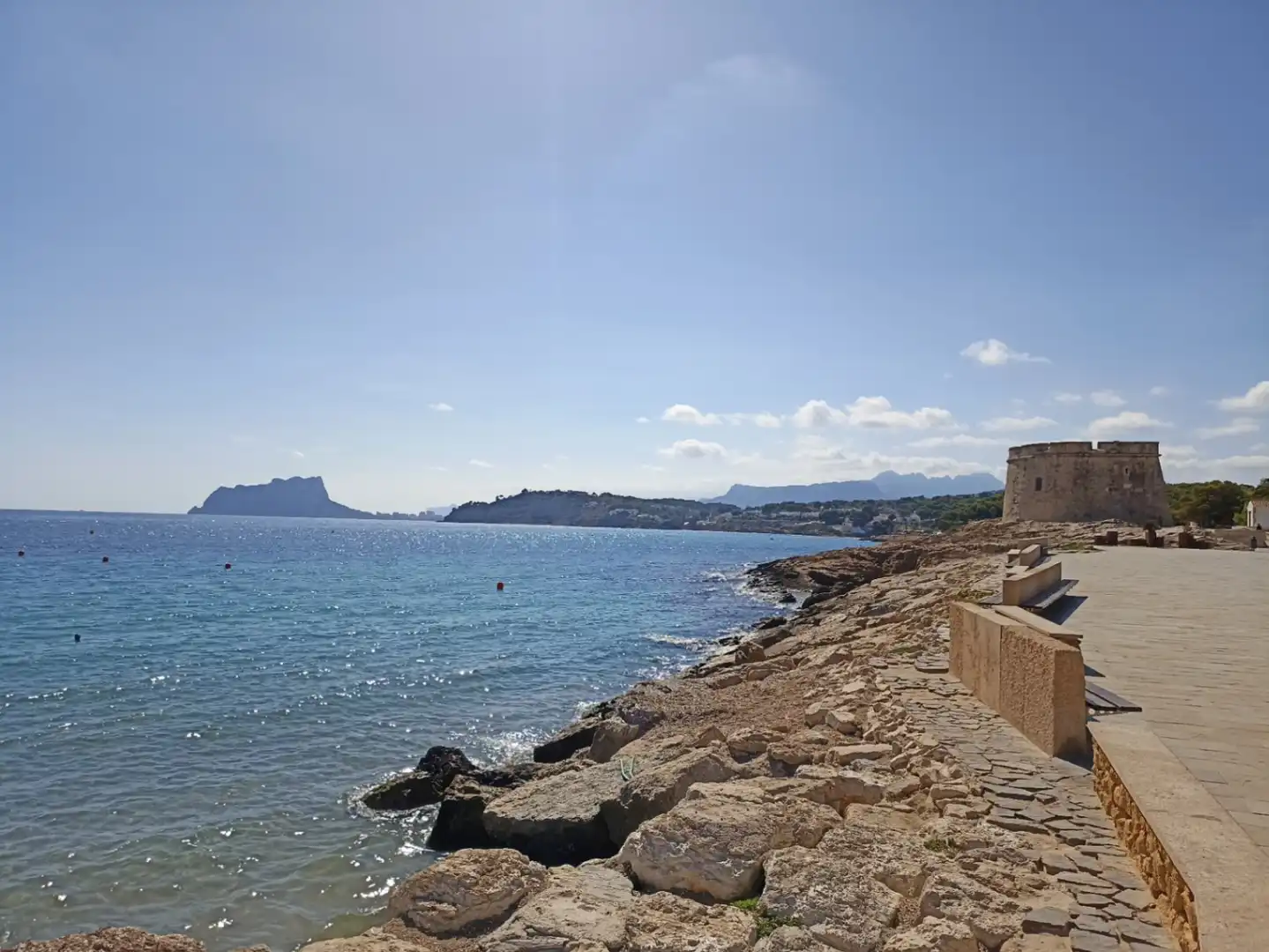 Vista exterior de Local en venta en Moraira