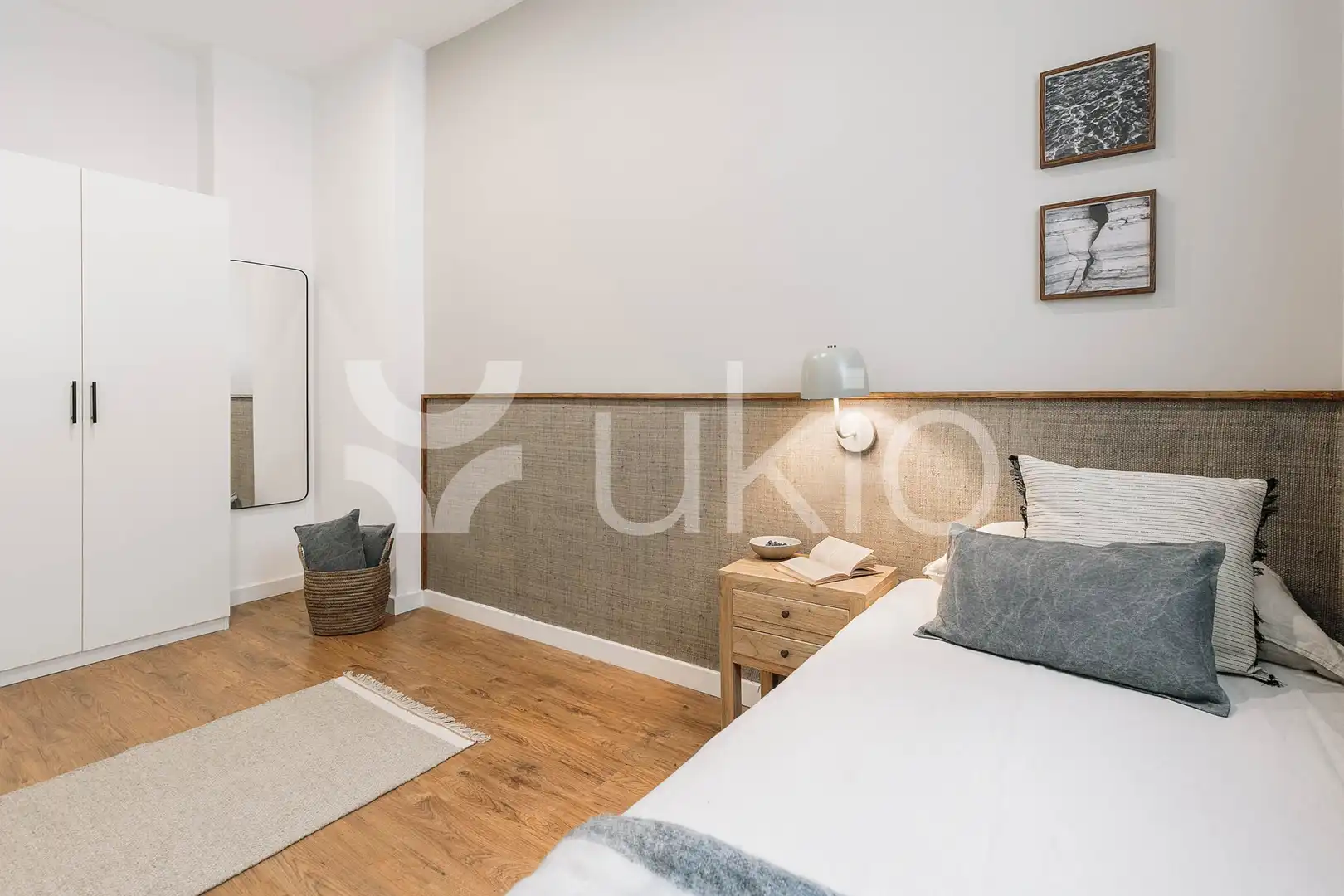 Bedroom of Apartments for rent in Barcelona  with Air Conditioner, Heating and Furnished
