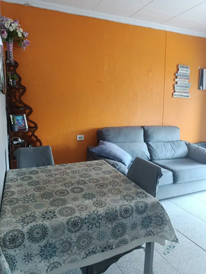 Living room of Flat for sale in Benicarló  with Terrace, Furnished and Oven
