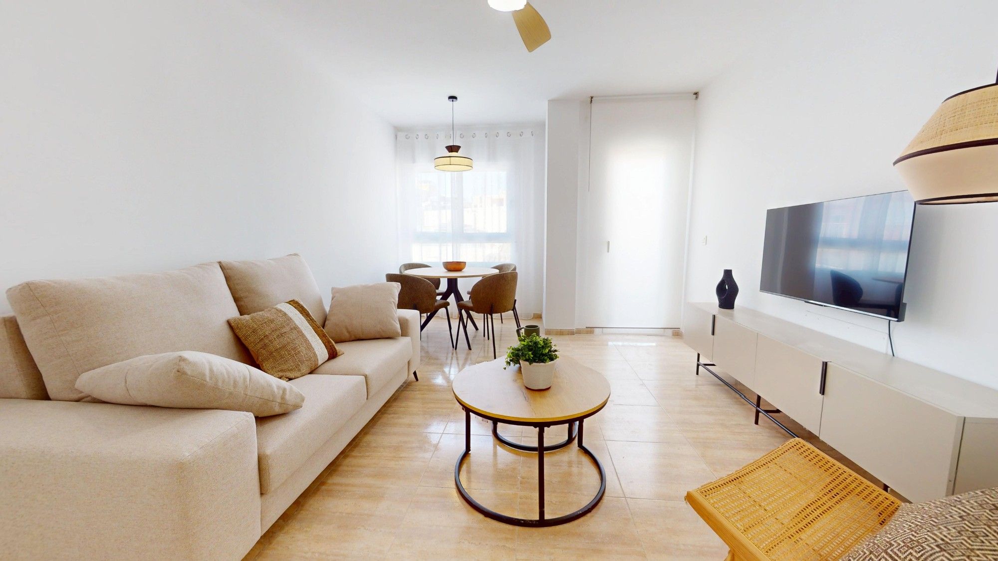 Sala d'estar de Apartament en venda en Águilas amb Aire condicionat, Calefacció i Terrassa