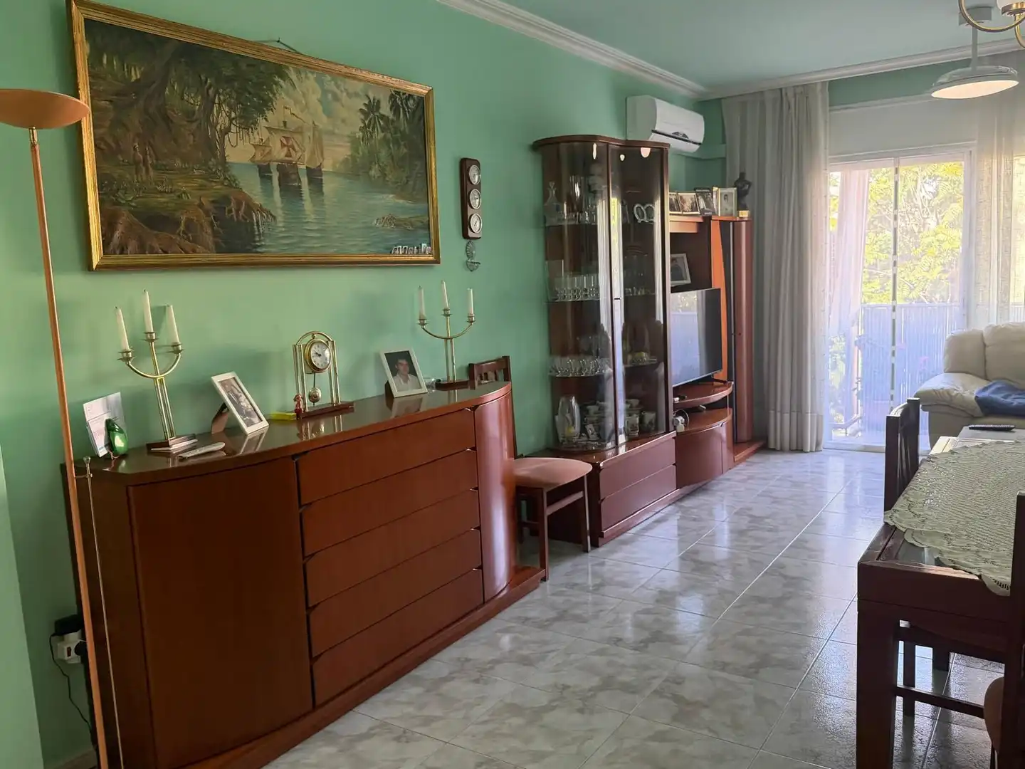 Living room of Flat for sale in Mataró  with Air Conditioner and Heating
