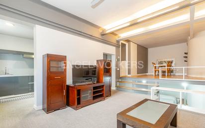 Living room of Loft for sale in  Madrid Capital  with Heating