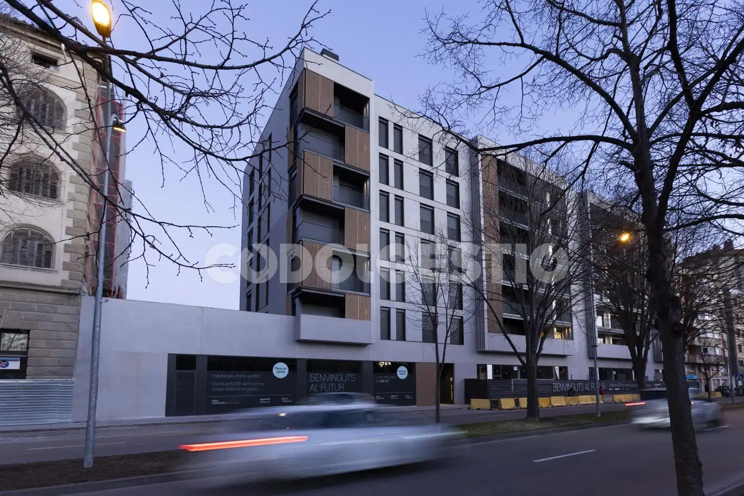 Vista exterior de Piso en venta en Vic con Terraza