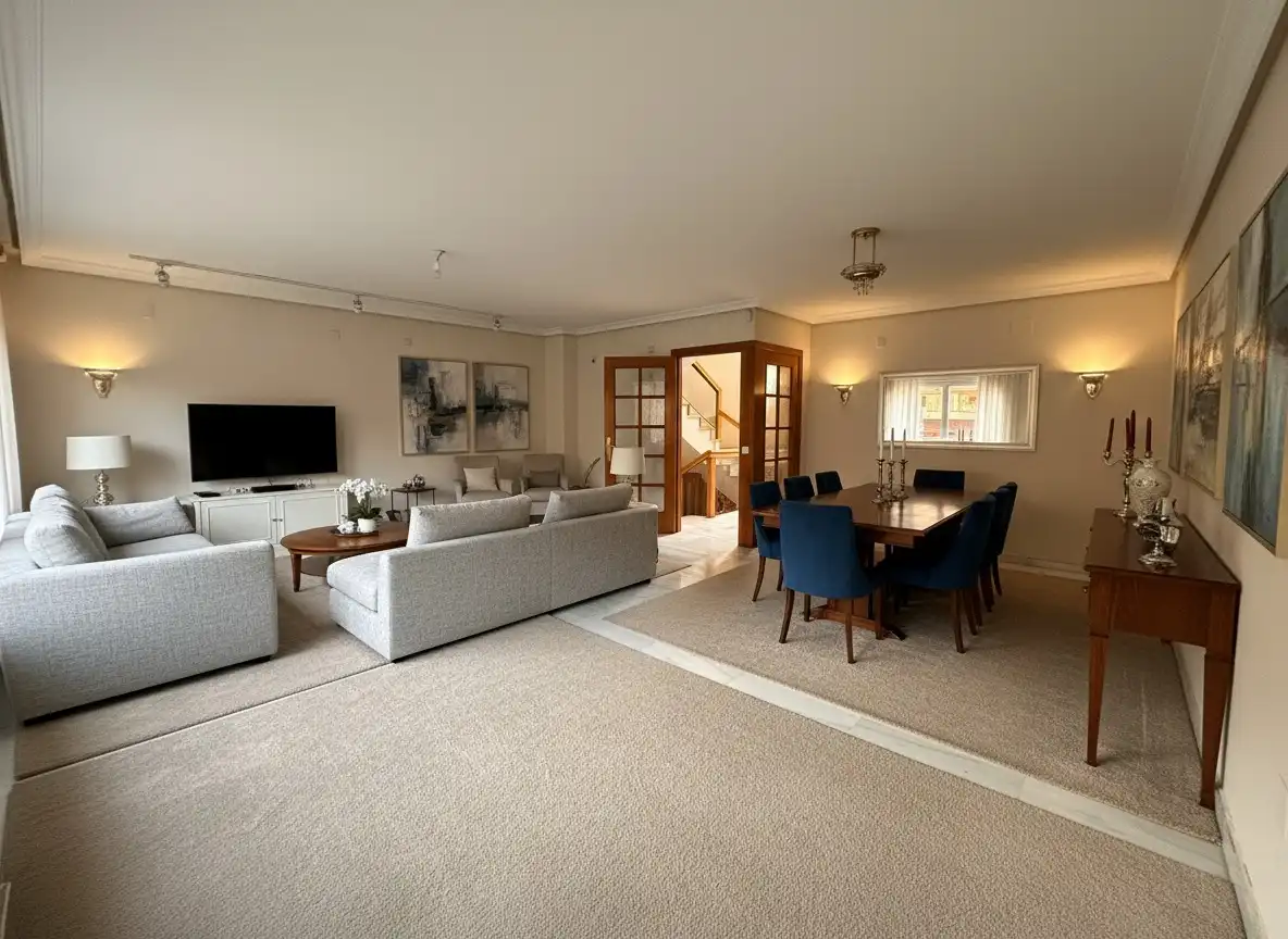 Living room of Detached homes for sale in Guadalajara  with Air Conditioner, Heating and Private garden