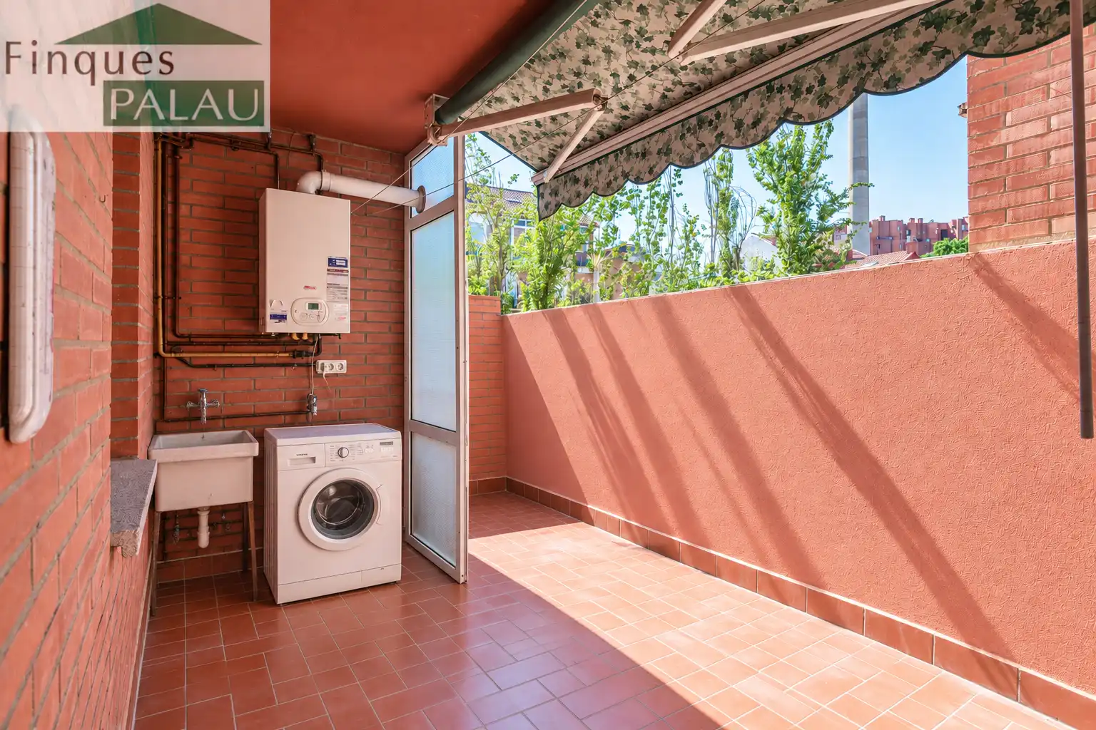 Terrace of Flat for rent in Sant Just Desvern  with Air Conditioner and Heating
