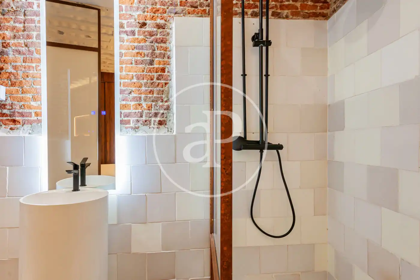 Bathroom of Flat for sale in Madrid  with Air Conditioner, Heating and Furnished