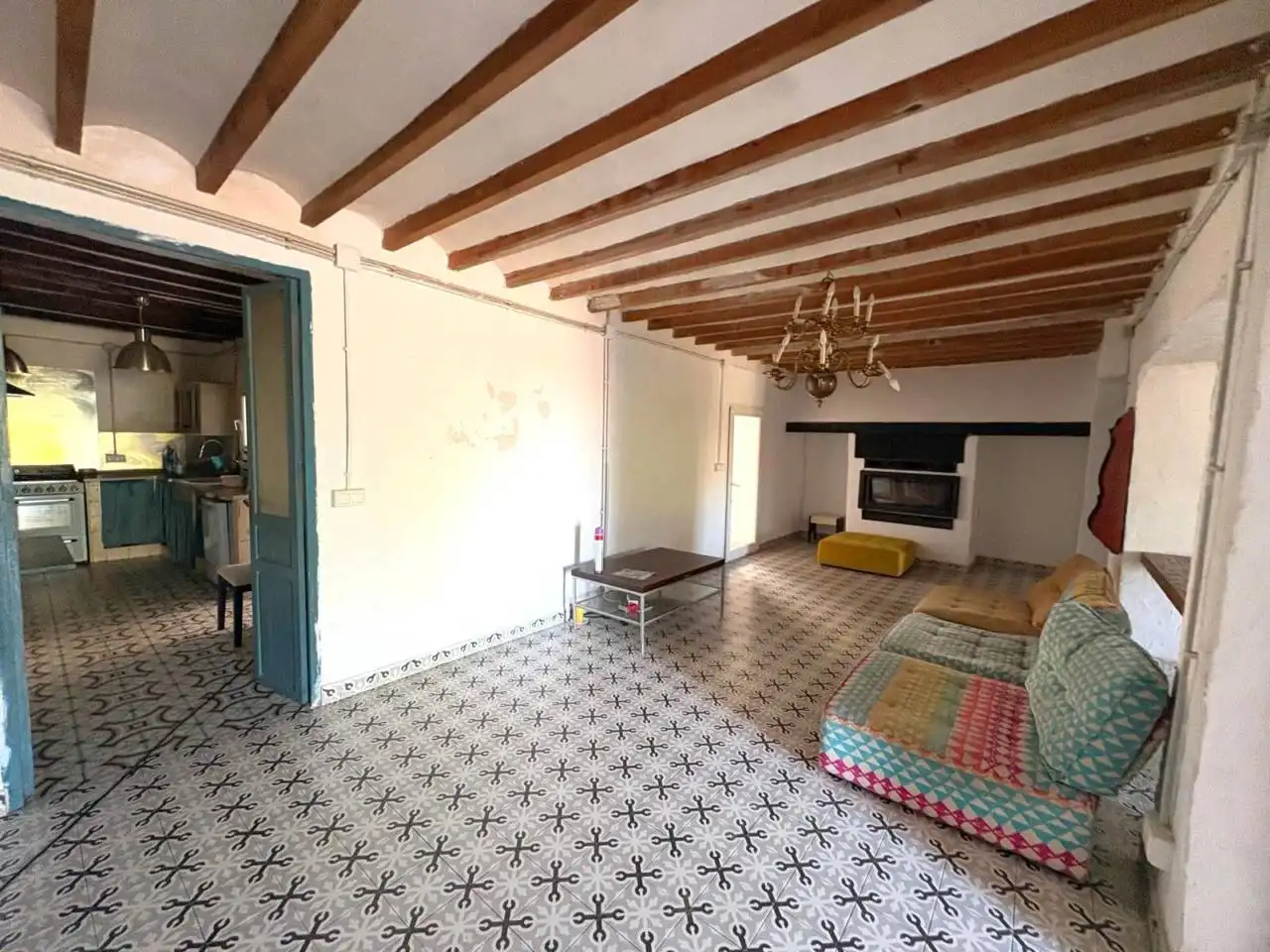 Wohnzimmer von Country house zum Verkauf in Monóvar  / Monòver mit Privatgarten, Terrasse und Schwimmbad
