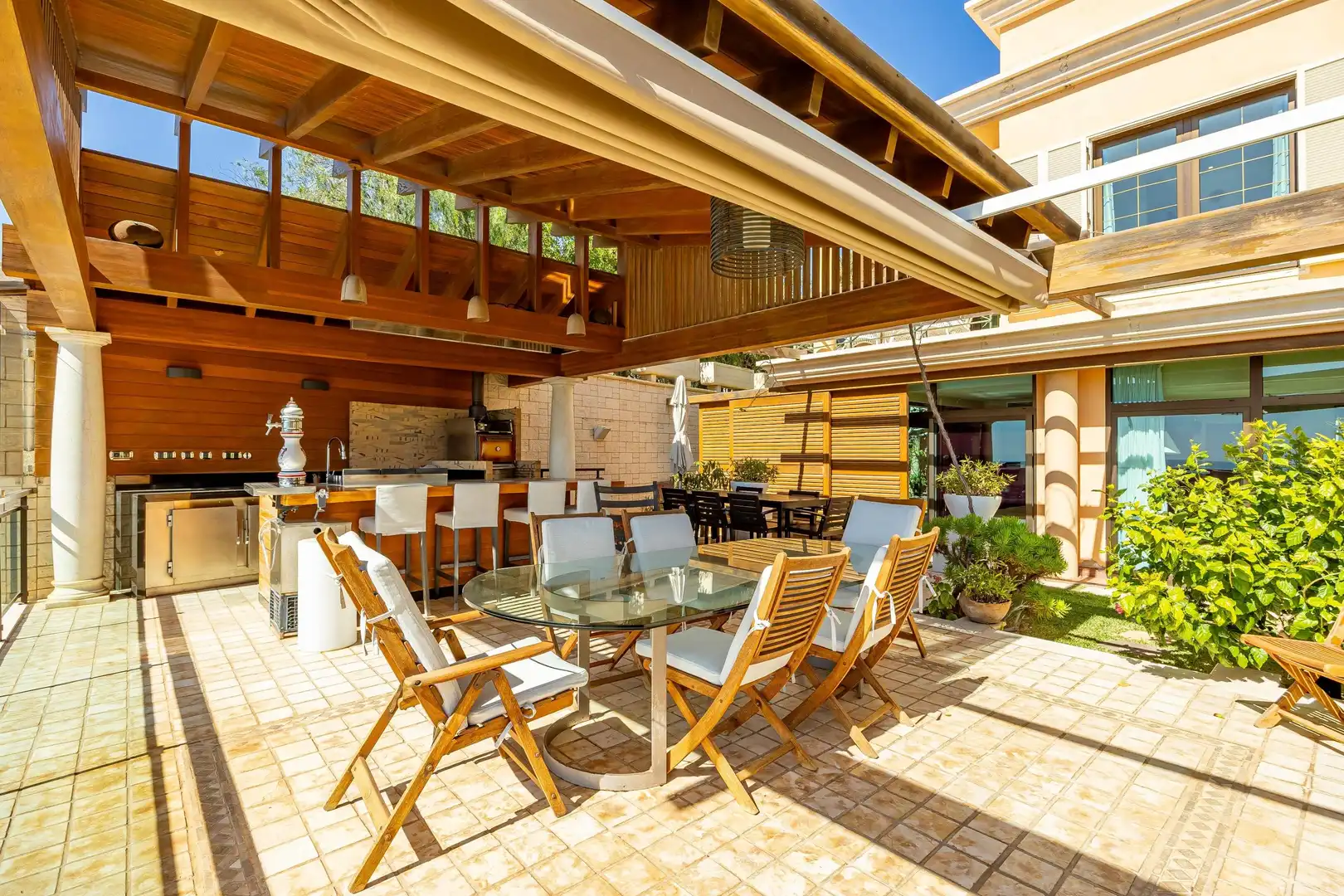 Terraza de Casa o chalet en venta en San Bartolomé de Tirajana con Aire acondicionado, Jardín privado y Terraza