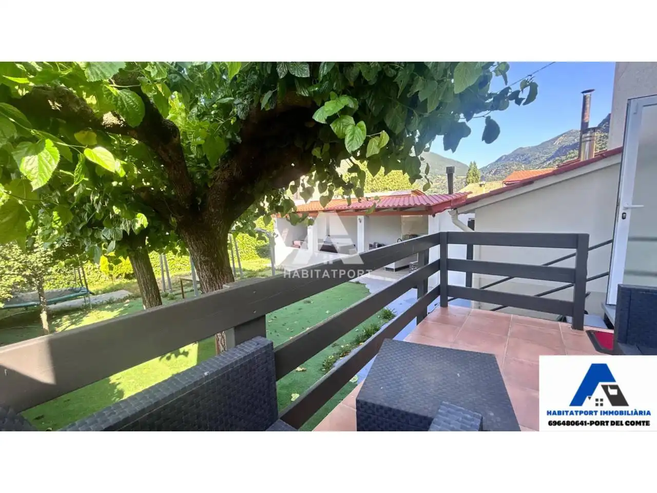 Terraza de Casa o chalet en venta en La Coma i la Pedra con Calefacción, Jardín privado y Amueblado
