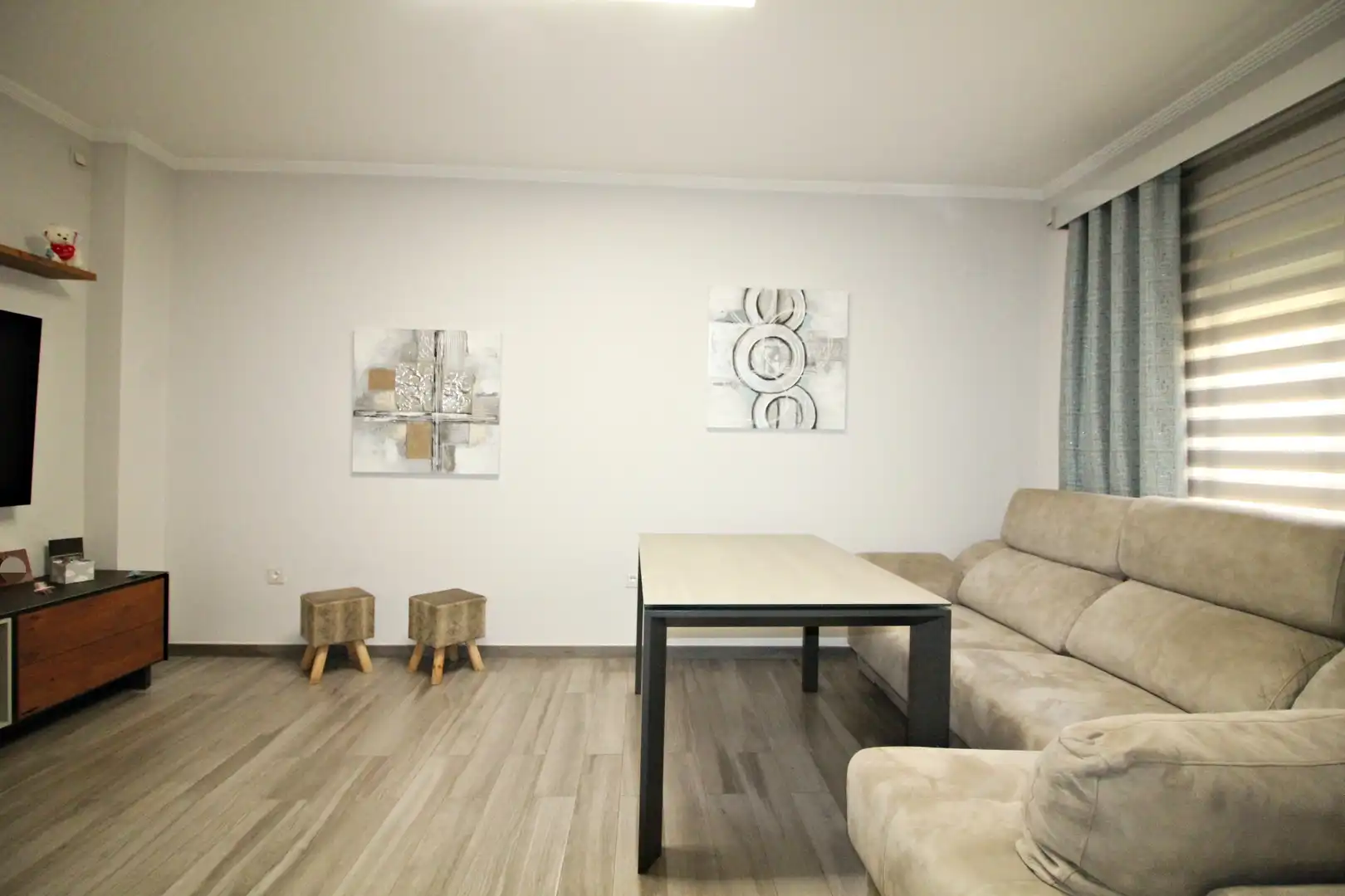 Sala de estar de Casa adosada en venta en San Juan del Puerto con Amueblado