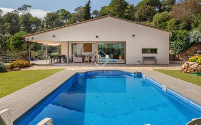 Vista exterior de Casa o xalet en venda en Begur amb Piscina