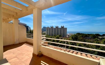 Terrace of Flat for sale in Calpe / Calp  with Terrace, Furnished and Oven