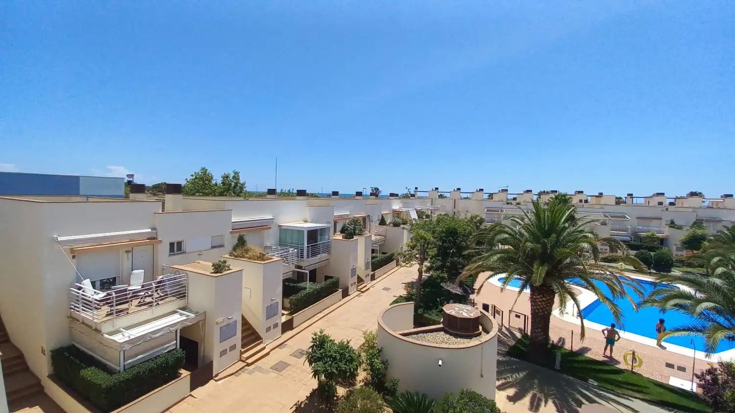 Vista exterior de Piso de alquiler en Isla Cristina con Aire acondicionado, Terraza y Amueblado