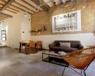 Living room of Apartment to share in  Barcelona Capital  with Air Conditioner and Terrace