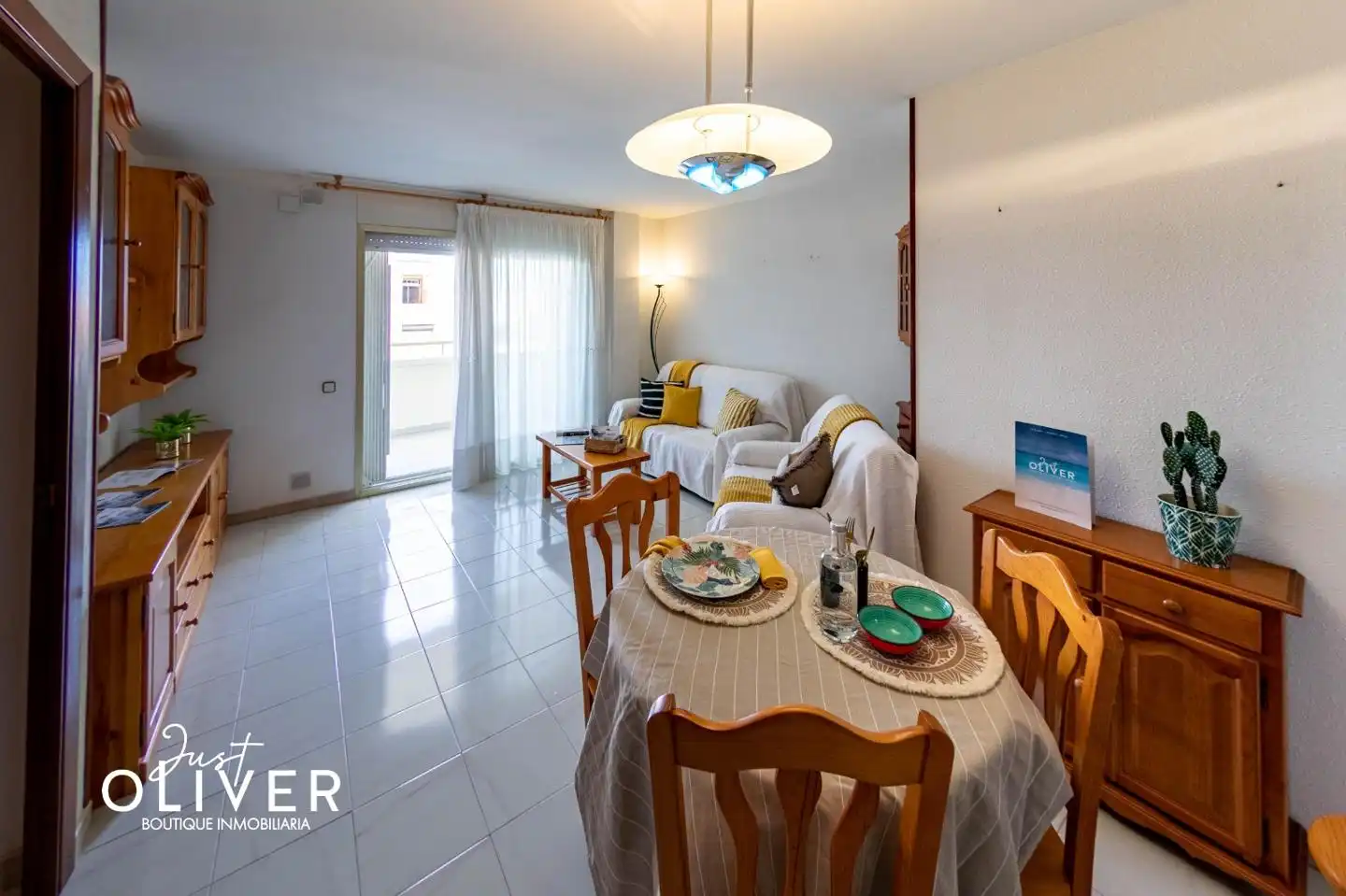 Wohnzimmer von Dachboden zum Verkauf in Vila-seca mit Terrasse, Möbliert und Gemeinschaftspool