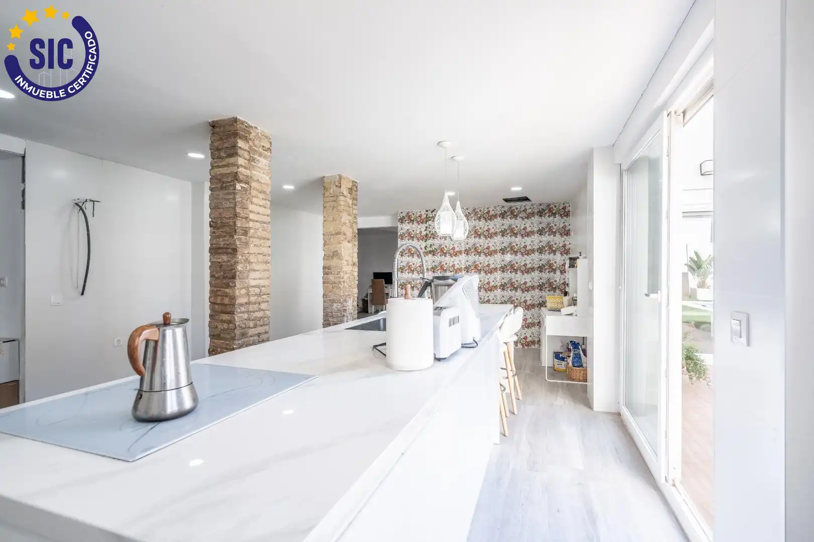 Küche von Haus oder Chalet zum Verkauf in Valencia mit Privatgarten, Terrasse und Schwimmbad