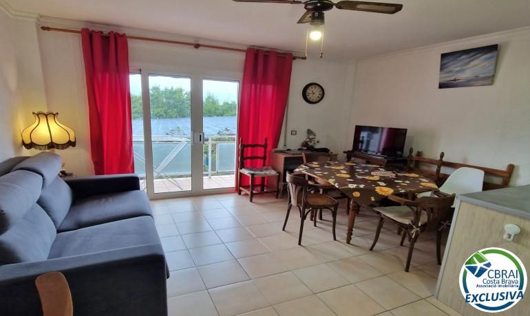 Dining room of Apartment for sale in Roses  with Heating and Furnished