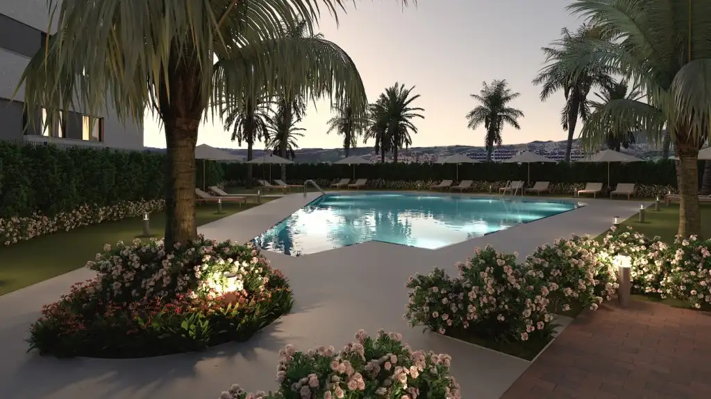 Apartament amb piscina en venda a Casares pueblo