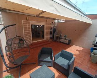 Terrace of Single-family semi-detached for sale in Móstoles  with Air Conditioner, Heating and Private garden