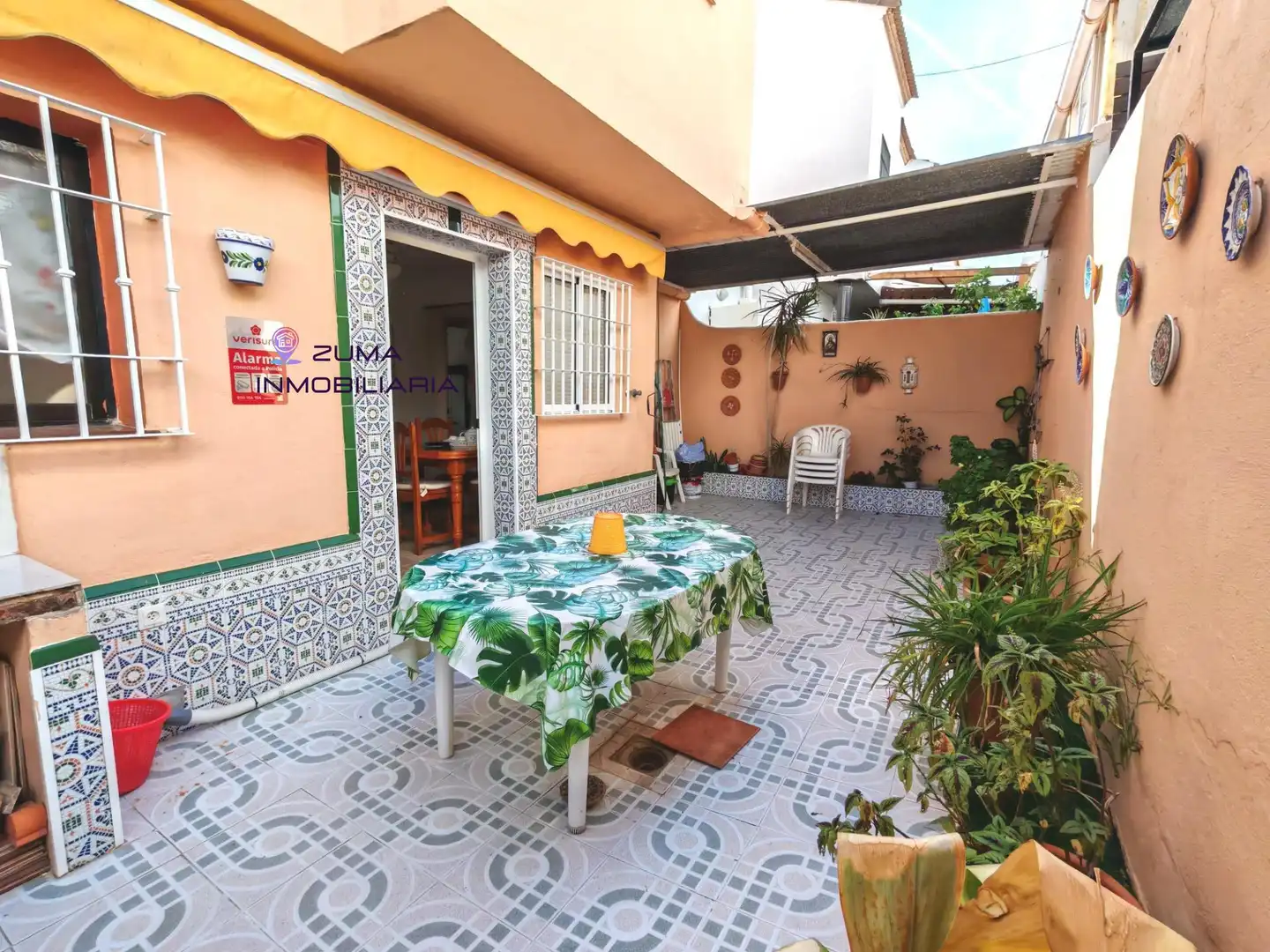 Terraza de Casa adosada en venta en Churriana