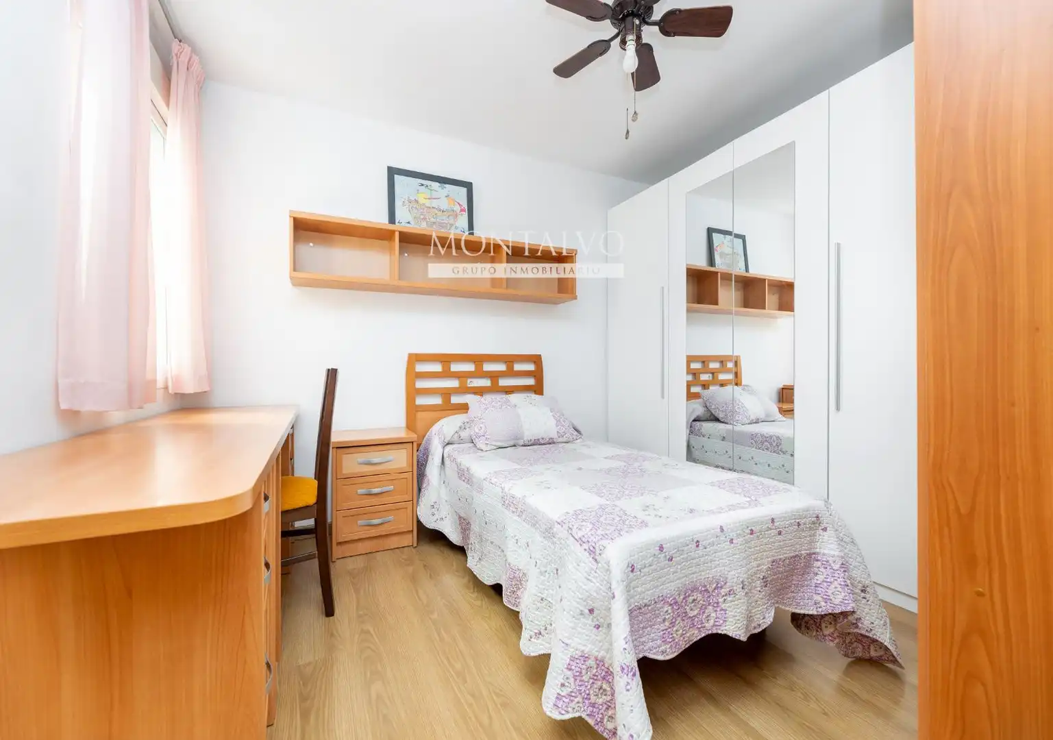 Bedroom of Flat for rent in Atarfe  with Air Conditioner, Terrace and Swimming Pool
