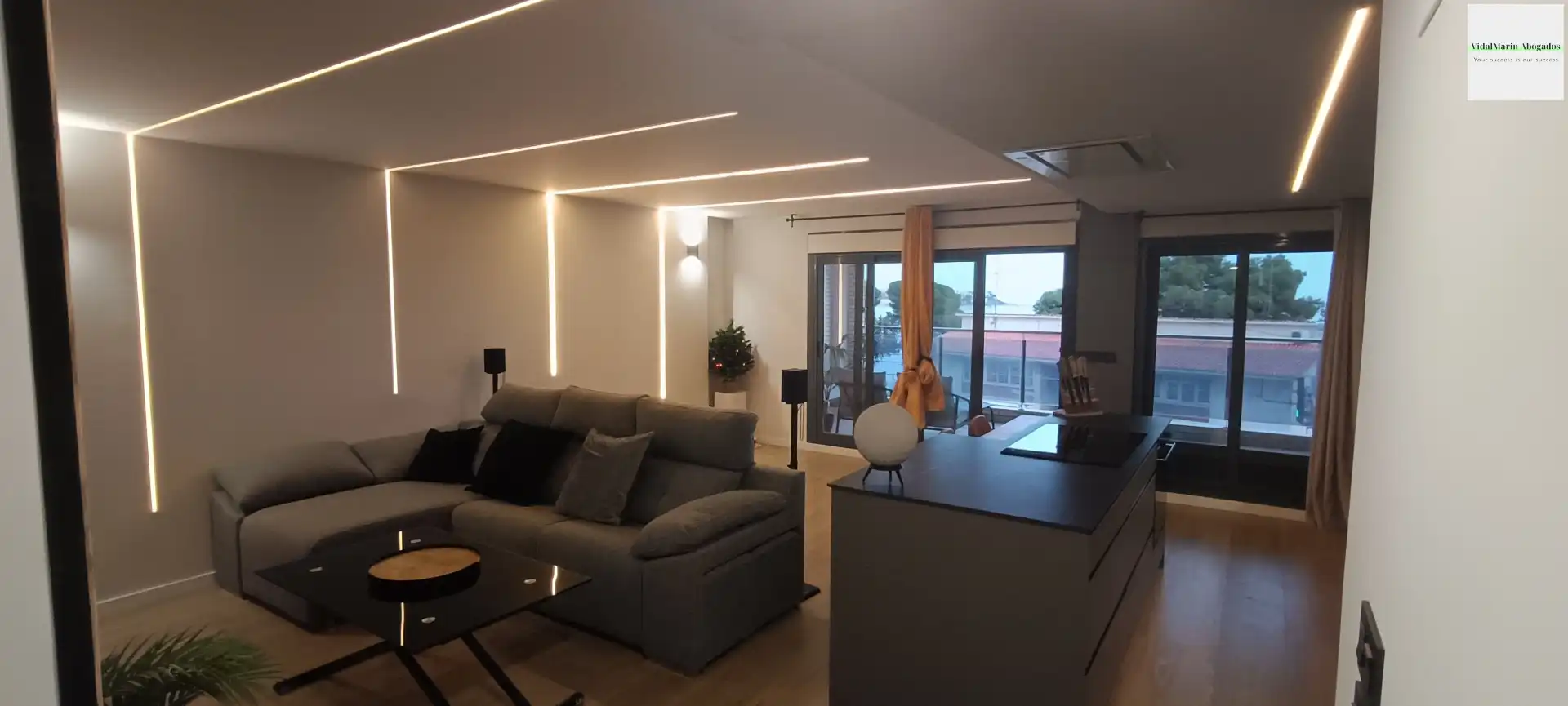 Sala d'estar de Pis de lloguer en Alicante / Alacant amb Aire condicionat, Calefacció i Terrassa