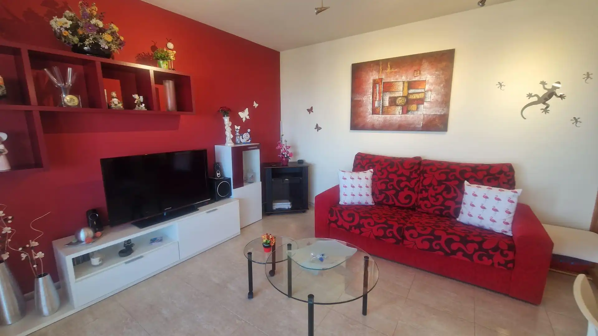 Sala de estar de Piso en venta en La Ràpita con Aire acondicionado, Calefacción y Balcón