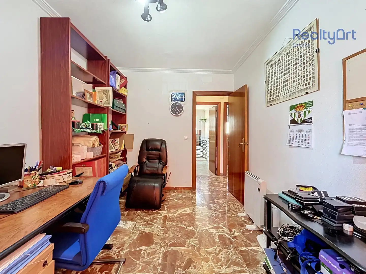 Sala de estar de Piso en venta en Sevilla con Aire acondicionado, Jardín privado y Balcón