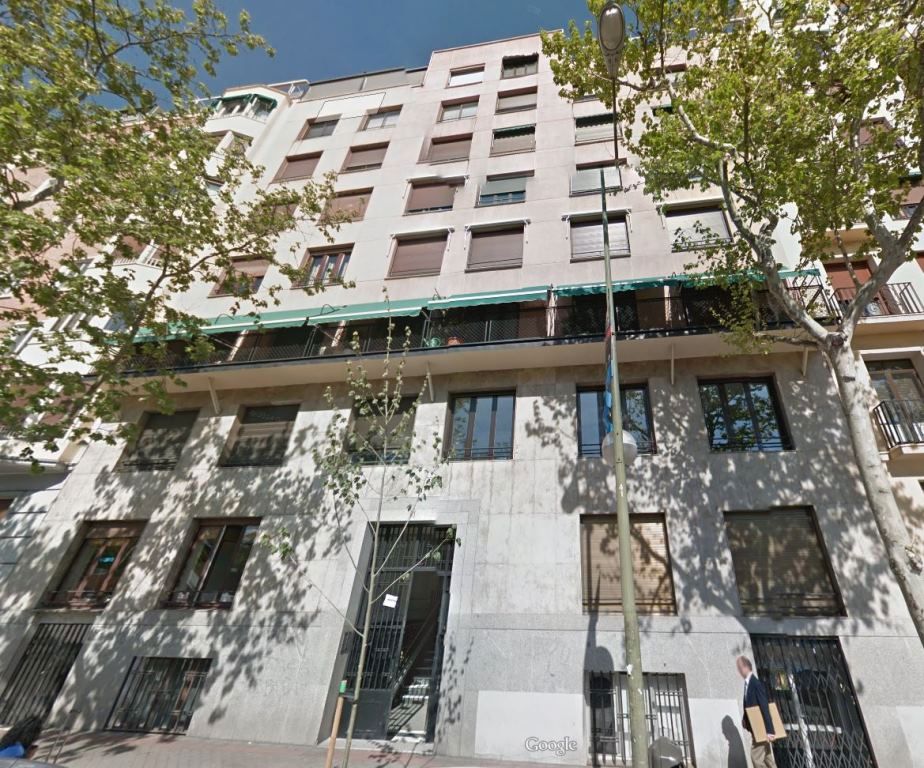 Exterior view of Flat to rent in  Madrid Capital  with Air Conditioner, Heating and Parquet flooring