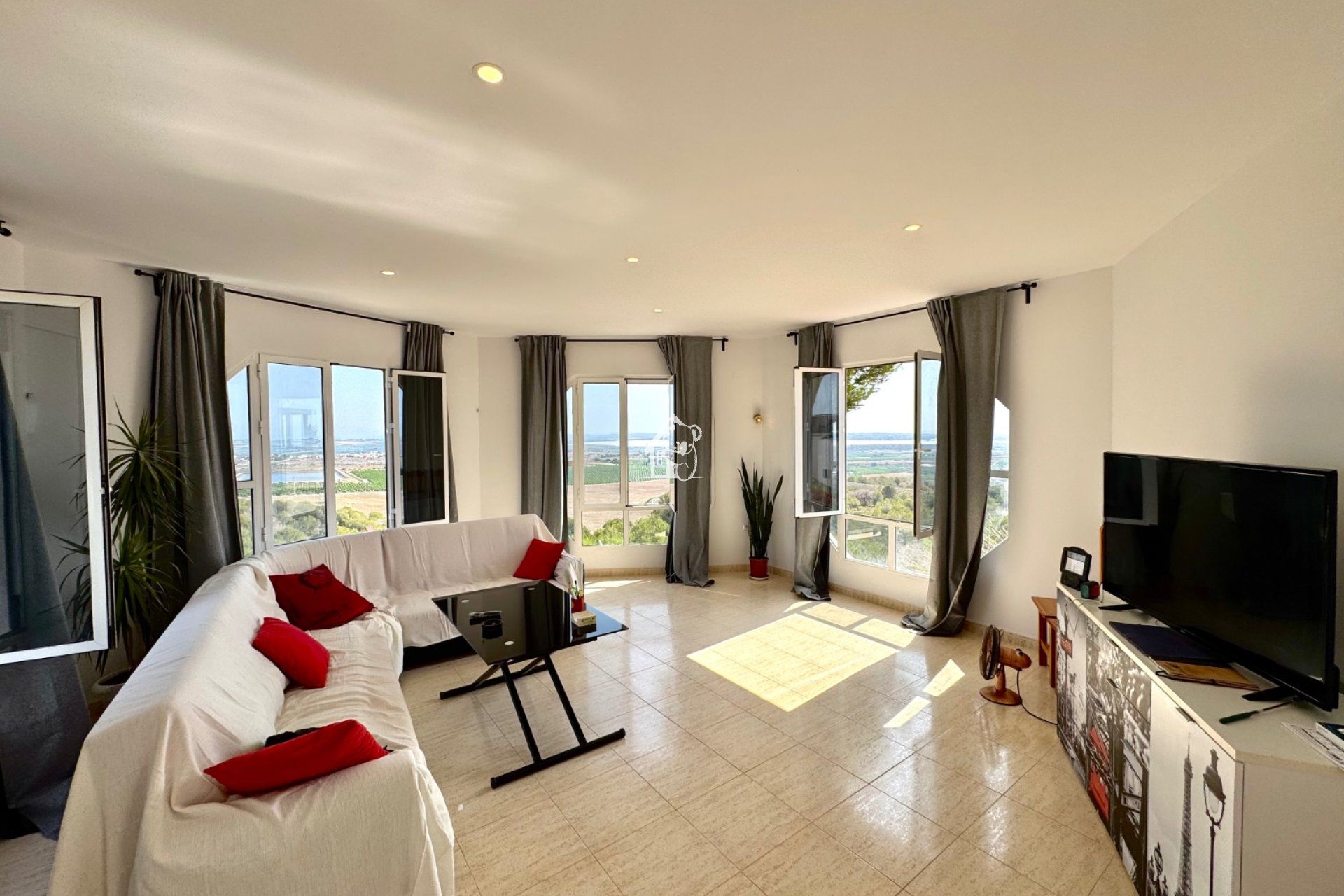 Living room of Flat to rent in San Miguel de Salinas  with Furnished, Oven and Microwave