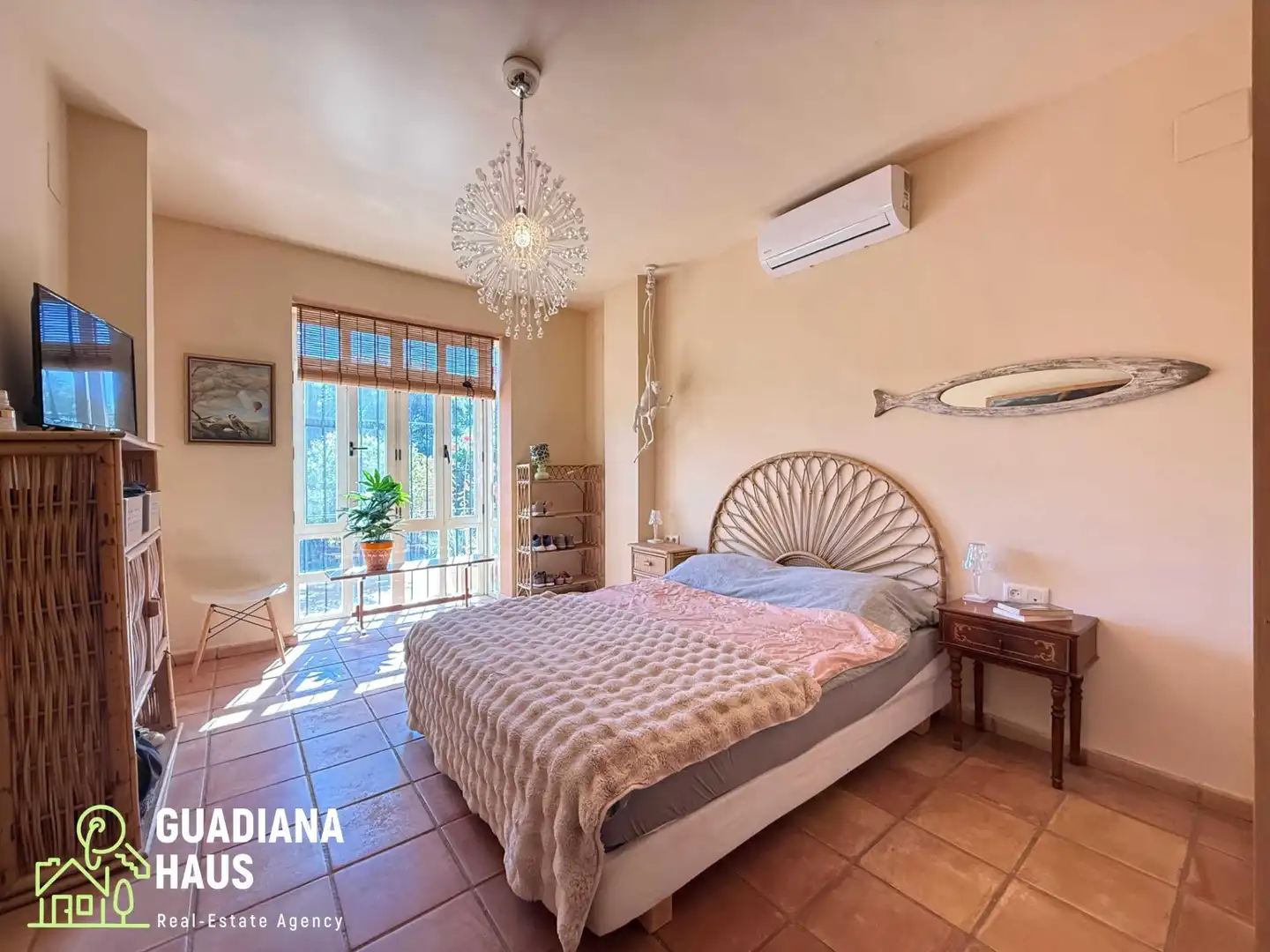 Bedroom of Houses for sale in Ayamonte  with Air Conditioner, Private garden and Terrace