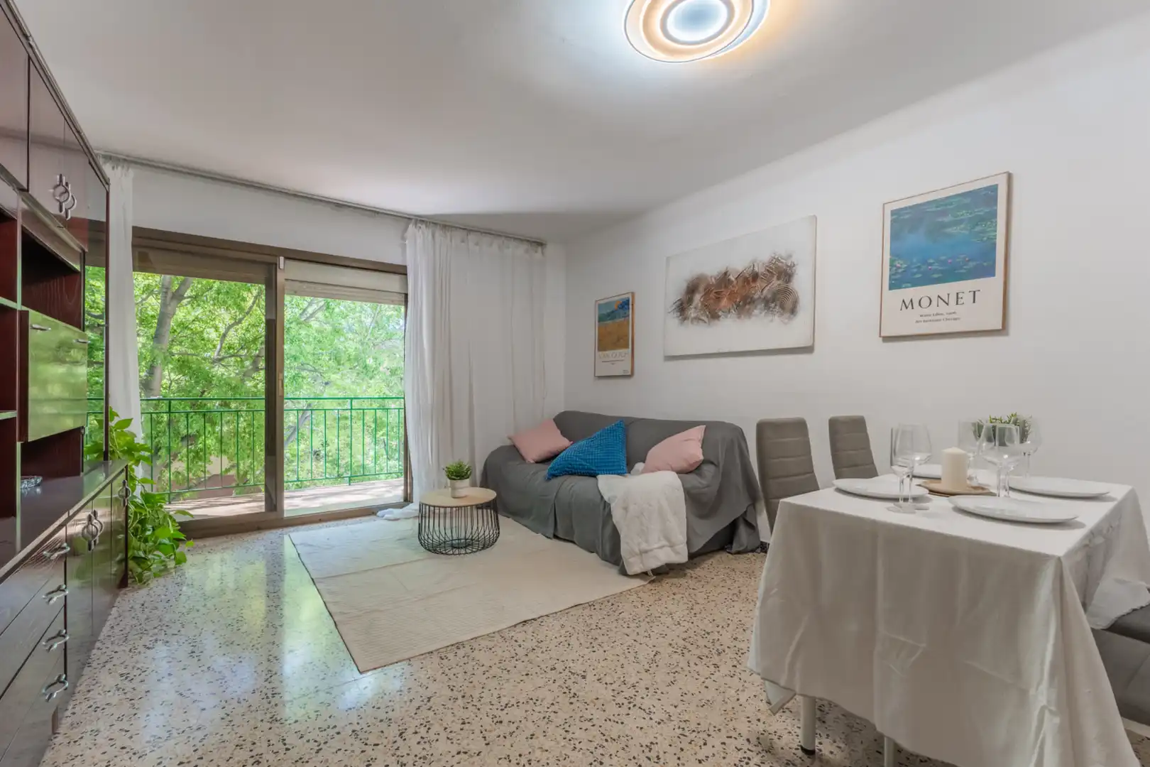 Sala d'estar de Pis en venda en Mollet del Vallès amb Aire condicionat i Balcó