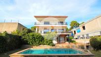 Exterior view of House or chalet for sale in Castelldefels  with Private garden and Swimming Pool