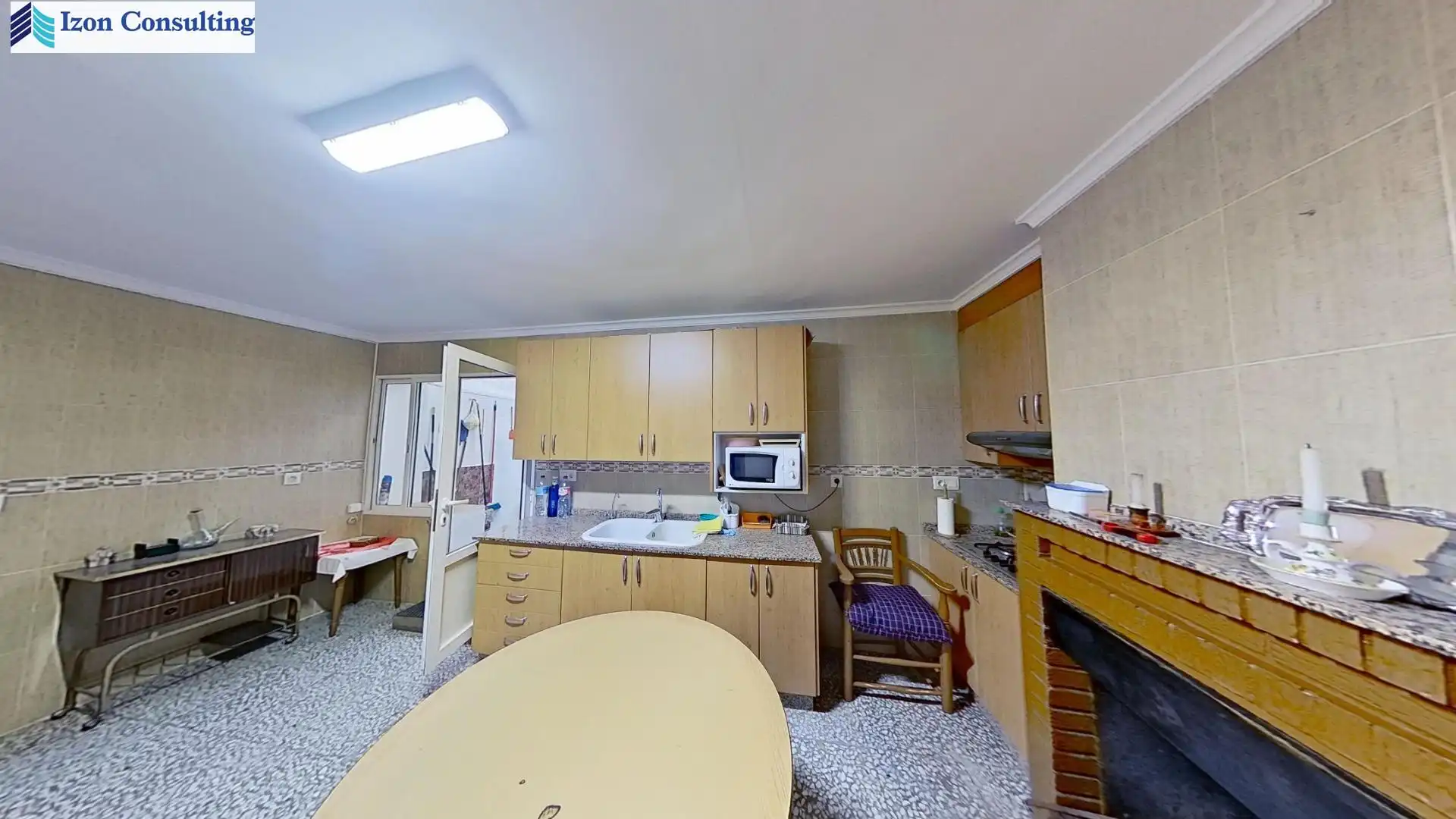Cocina de Casa o chalet en venta en Ontur con Trastero y Amueblado