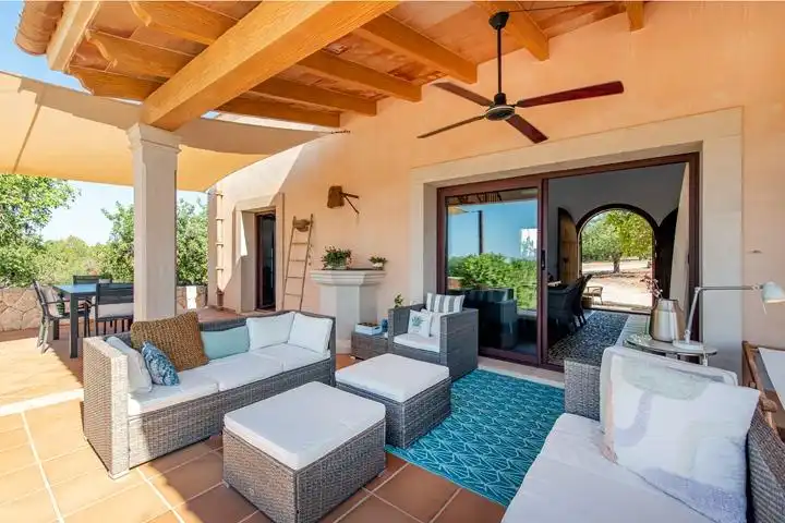 Terrassa de Finca rústica en venda en Felanitx amb Aire condicionat, Jardí privat i Terrassa