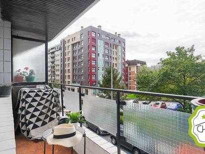 Balcony of Flat for sale in Barakaldo   with Heating and Private garden