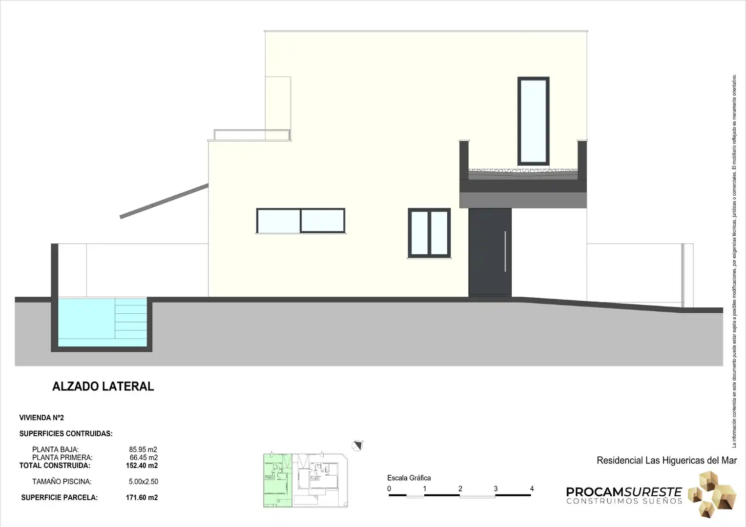 Chalet de obra nueva con piscina en venta en El Mojón, imagen 7