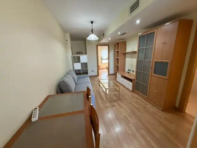 Sala de estar de Apartamento de alquiler en Murcia con Aire acondicionado, Calefacción y Parquet