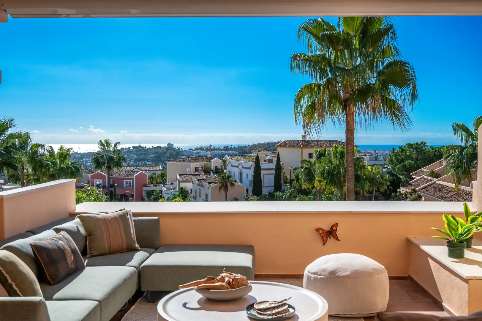 Terrassa de Apartament en venda en Marbella amb Aire condicionat, Terrassa i Piscina
