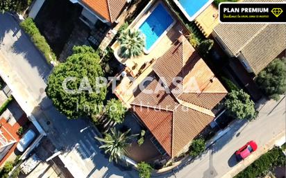 Vista exterior de Casa o xalet en venda en Cartagena amb Aire condicionat, Jardí privat i Piscina