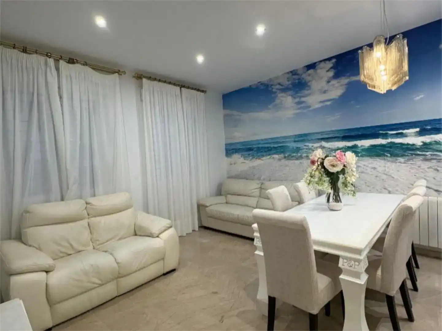 Living room of Flat for sale in El Carpio  with Air Conditioner and Balcony