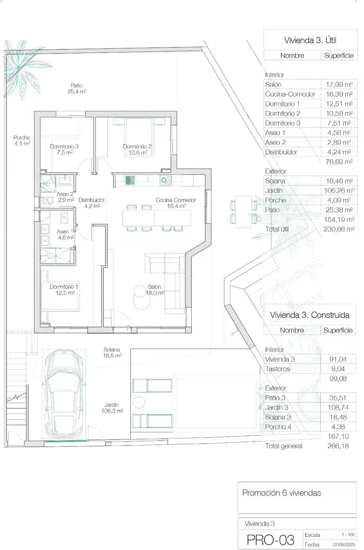 Apartments for sale in San Javier  with Air Conditioner, Heating and Private garden