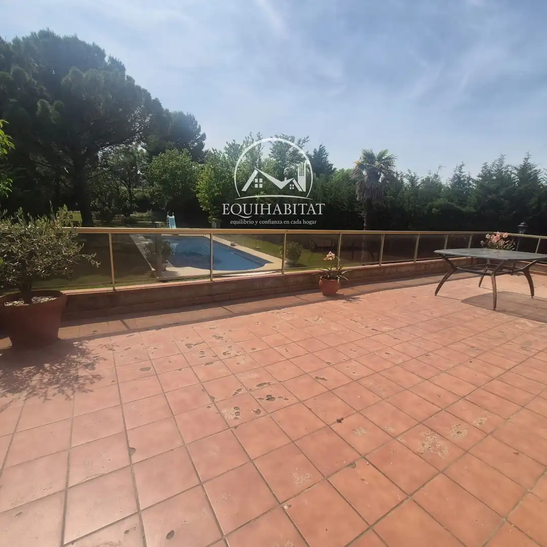 Terraza de Casa o chalet en venta en Alguaire con Aire acondicionado, Jardín privado y Trastero