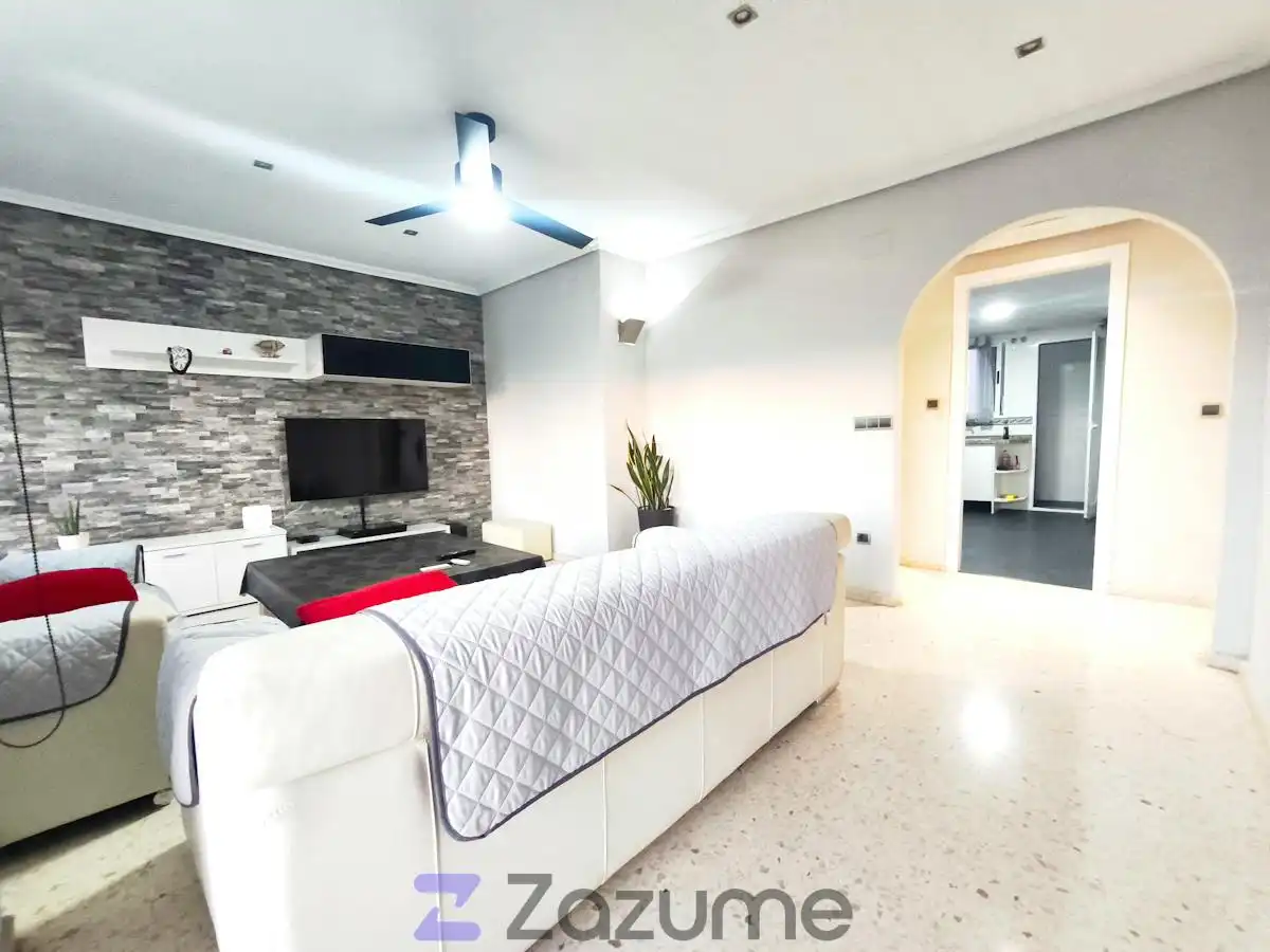 Sala de estar de Piso de alquiler en Casc Urbà